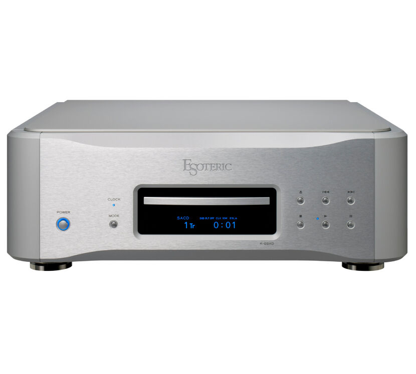 Esoteric K-03XD SE (srebrny). Odtwarzacz płyt CD/SACD klasy Hi-End.