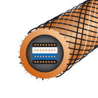 Wireworld Eclipse 10 (ECI). Interkonekt audio RCA (2x1.0m) - 4
