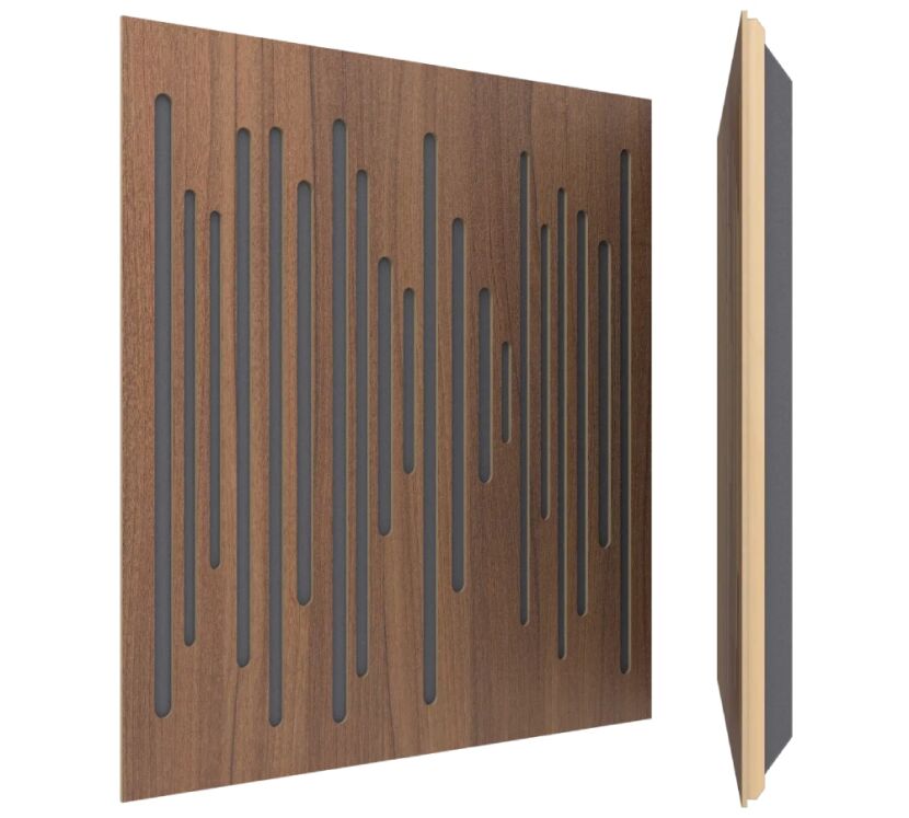 Vicoustic Wavewood Ultra Lite (natural walnut). Panel akustyczny (kpl. 8 sztuk).