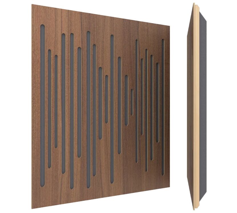 Vicoustic Wavewood Ultra Lite (natural walnut). Panel akustyczny (kpl. 8 sztuk).