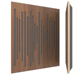 Vicoustic Wavewood Ultra Lite (natural walnut). Panel akustyczny (kpl. 8 sztuk).