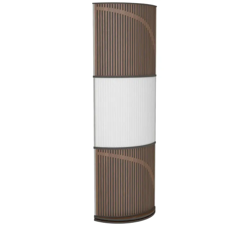 Vicoustic VicTotem Ultra VMT (natural white - dark walnut). Panel akustyczny (trzy moduły).