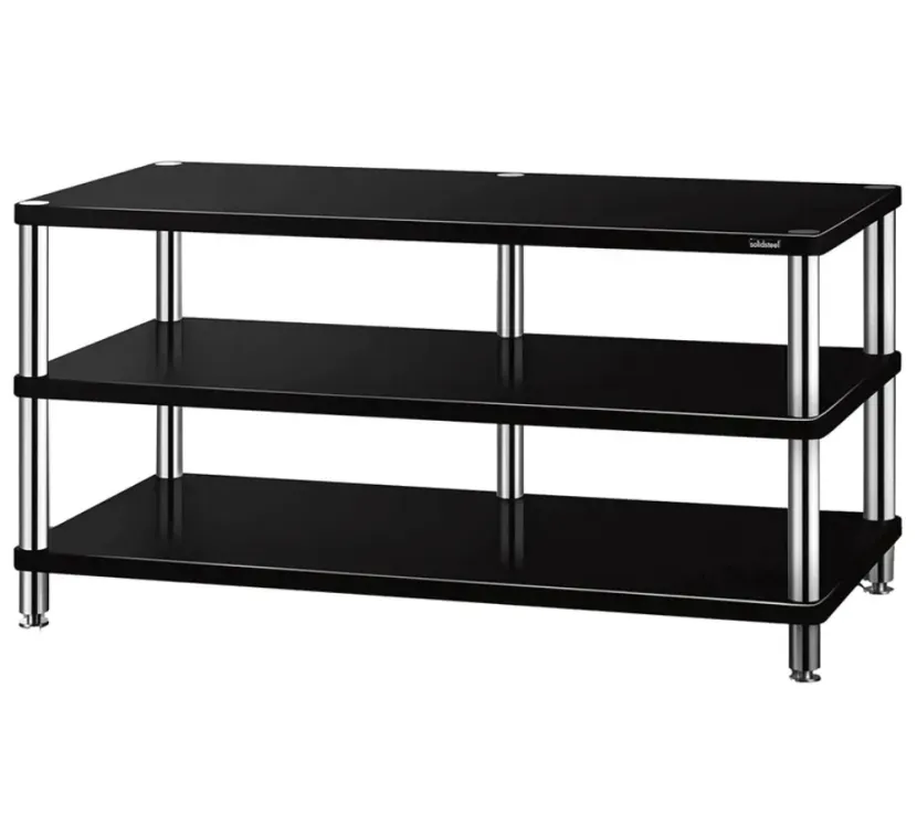 Solidsteel HW-3L (czarny połysk). Stolik audio.