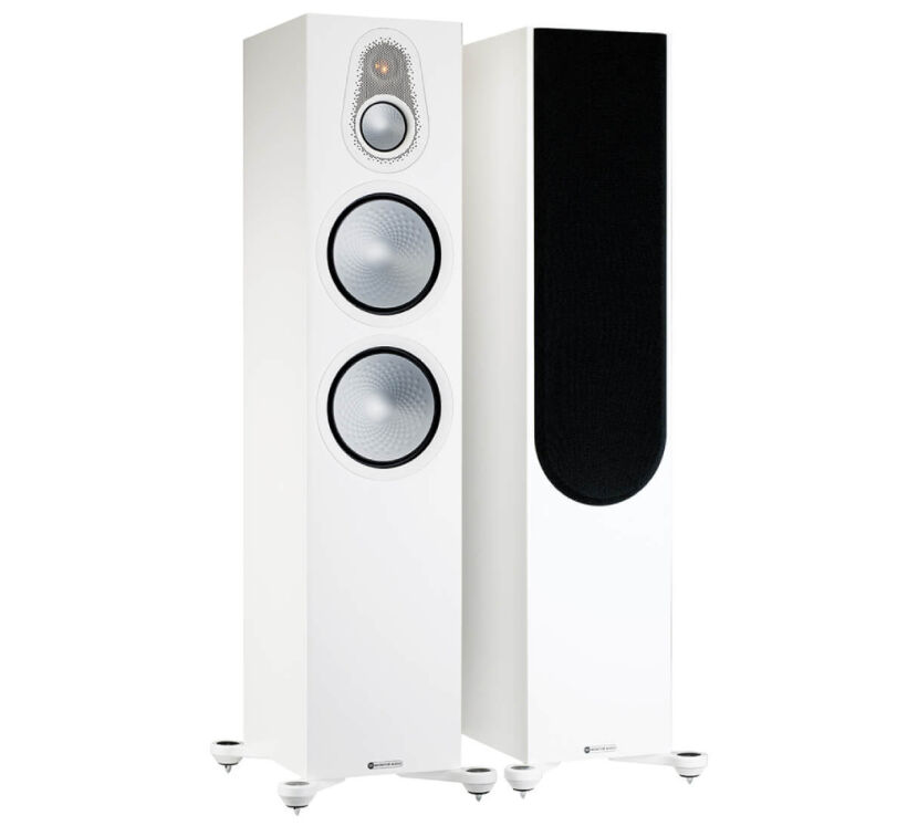 Monitor Audio Silver 500 7G (biały). Kolumny podłogowe.