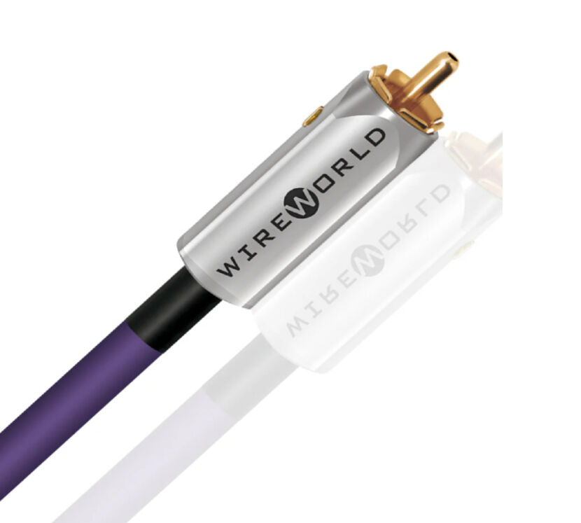 Wireworld Ultraviolet 10 Coaxial UVV (0.5m). Przewód koaksjalny RCA.