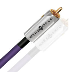 Wireworld Ultraviolet 10 Coaxial UVV (0.5m). Przewód koaksjalny RCA.