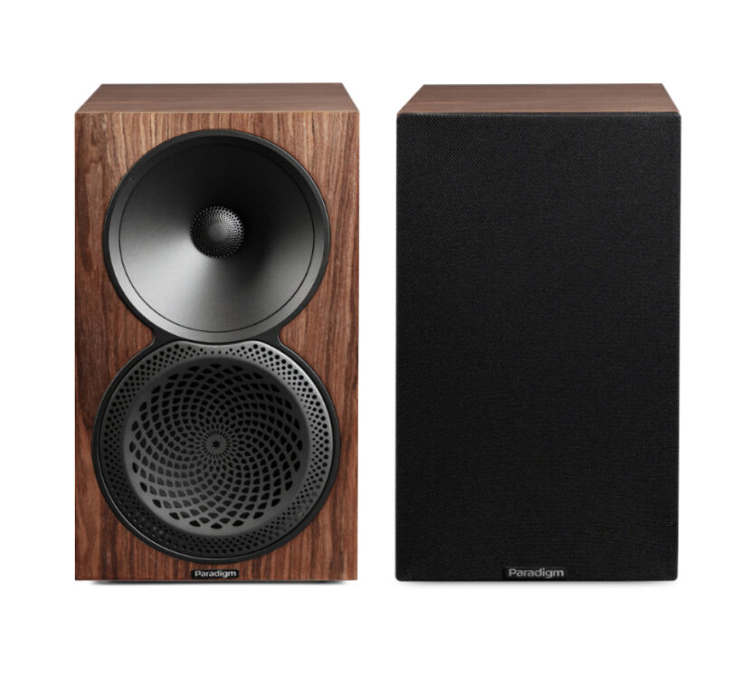 Paradigm Premier v2 120B (orzech). Kolumny podstawkowe.