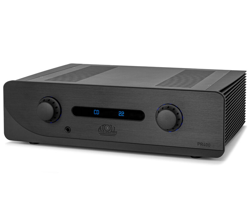 Atoll PR400 (czarny). Przedwzmacniacz stereo.