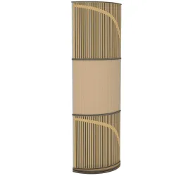Vicoustic VicTotem Ultra VMT (beige - metallic gold). Panel akustyczny (trzy moduły).