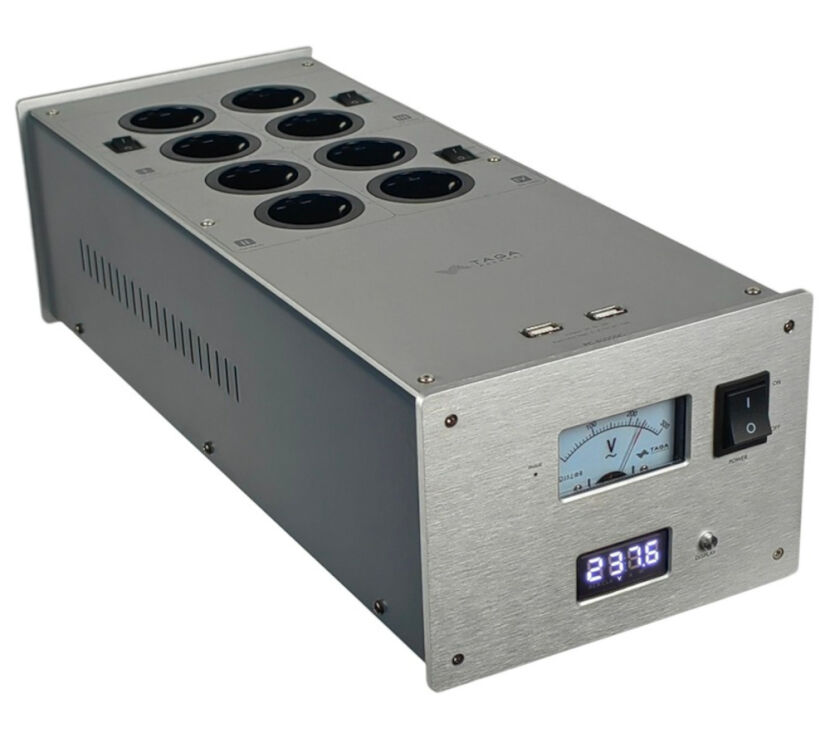 Taga Harmony PC-8000DC (srebrny). Kondycjoner zasilający.