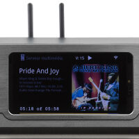 Atoll SDA200 Signature (czarny). Wzmacniacz stereo z funkcjami sieciowymi. - 2