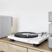 Denon DP-450USB (biały). Gramofon półautomatyczny z koderem mp3. - 6
