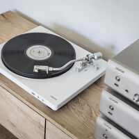 Denon DP-450USB (biały). Gramofon półautomatyczny z koderem mp3. - 7