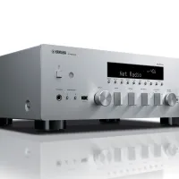 Yamaha R-N600A MusicCast (srebrny). Sieciowy amplituner stereo. - 2