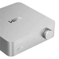 WiiM Vibelink Amp (srebrny). Wzmacniacz stereo. - 2
