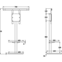 NorStone Suspens Plus. Stojak RTV. - 3