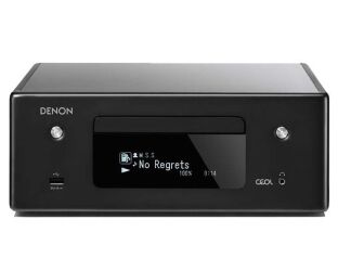 Denon RCDN-10 (czarny). Zintegrowany system stereo.