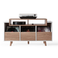NorStone Oslo Vinyl 1200 (biały/dąb). Stolik audio. - 3