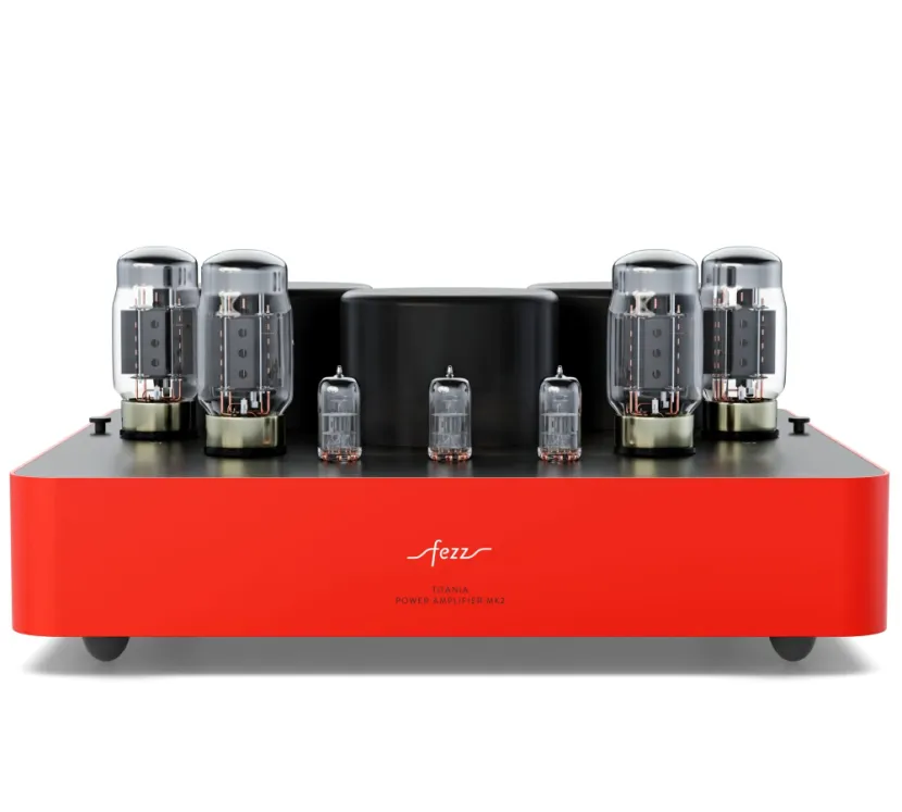 Fezz Audio Titania Power Amplifier Mk2 EVO (burning red). Lampowa końcówka mocy.