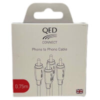 QED Connect QE8101. Interkonekt audio 2xRCA (0.75m). - 2