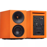 Cambridge Audio L/R S (pomarańczowy). Aktywne kolumny podstawkowe. - 2