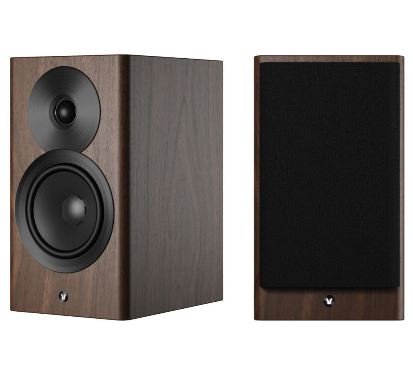 Dynaudio Focus 10 (orzech). Aktywne kolumny podstawkowe