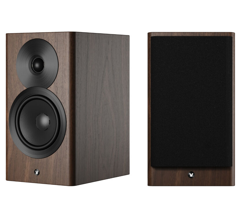 Dynaudio Focus 10 (orzech). Aktywne kolumny podstawkowe