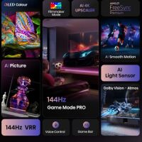 Hisense Smart TV 85E7Q. Telewizor QLED 85