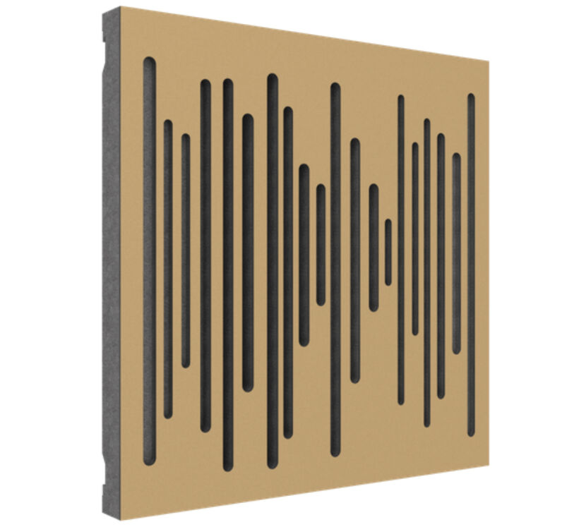 Vicoustic Wavewood Diffuser Ultra MKII (metallic gold). Panel akustyczny (kpl. 3 sztuk).