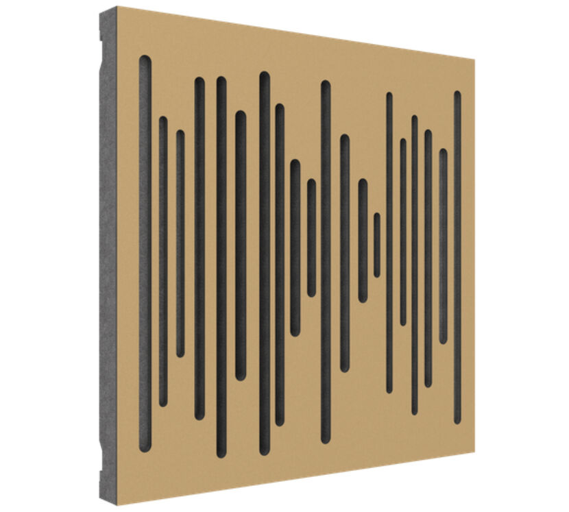 Vicoustic Wavewood Diffuser Ultra MKII (metallic gold). Panel akustyczny (kpl. 3 sztuk).