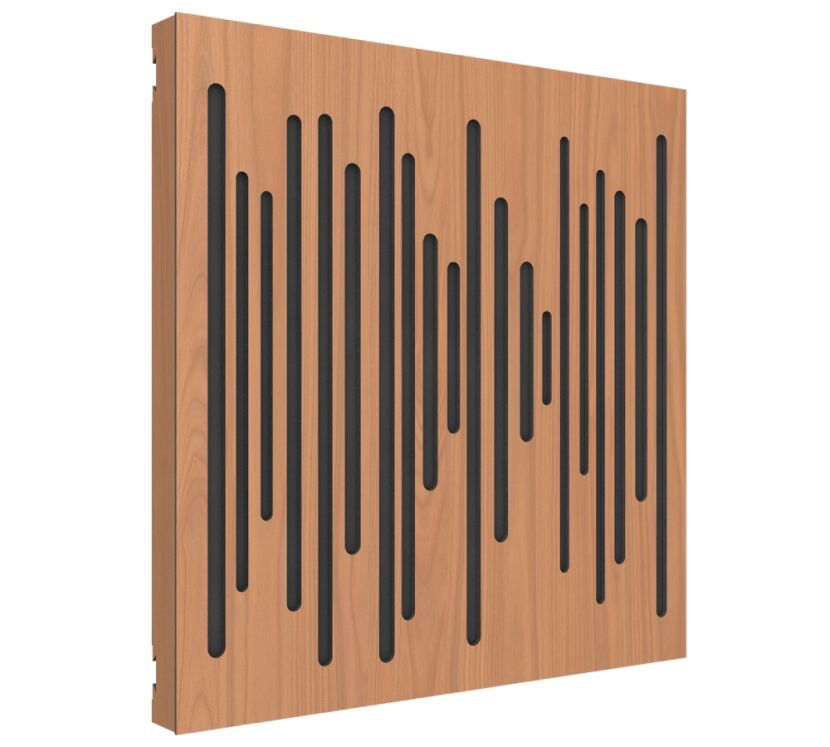 Vicoustic VicPattern Ultra Wavewood MKII (locarno cherry). Panel akustyczny (kpl. 3 sztuk).