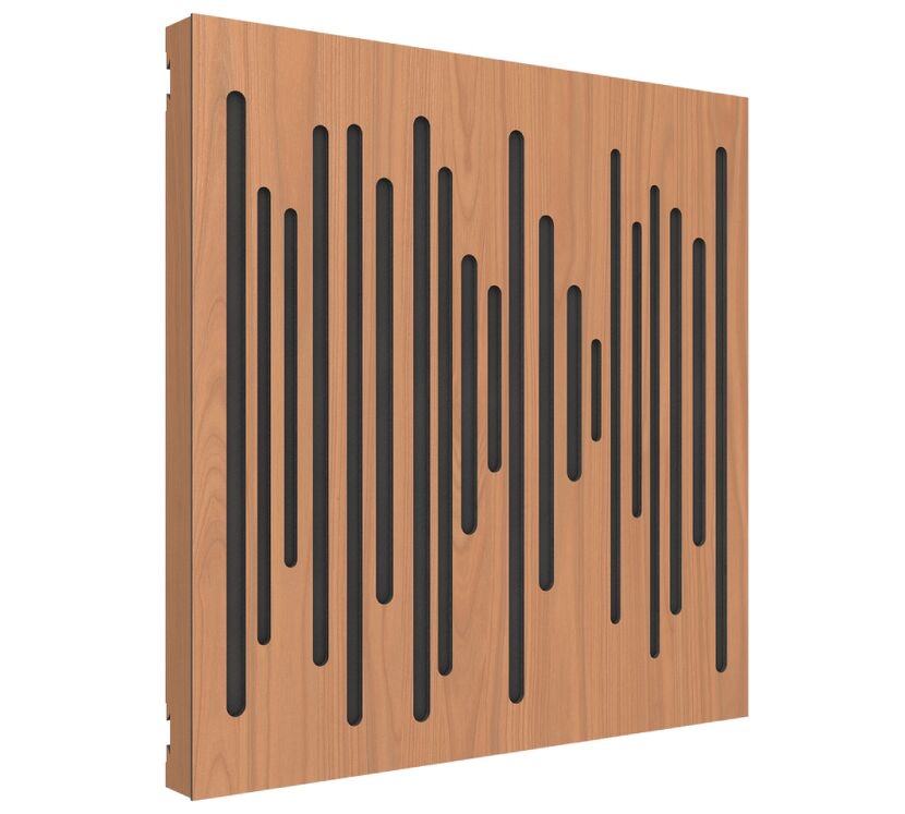 Vicoustic VicPattern Ultra Wavewood MKII (locarno cherry). Panel akustyczny (kpl. 3 sztuk).