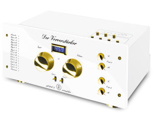 MBL Reference Line Preamplifier 6010 D (biały/złoto). Przedwzmacniacz stereo.