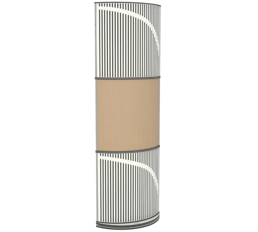 Vicoustic VicTotem Ultra VMT (beige - white). Panel akustyczny (trzy moduły).