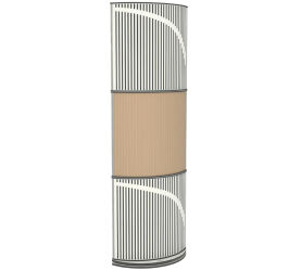 Vicoustic VicTotem Ultra VMT (beige - white). Panel akustyczny (trzy moduły).