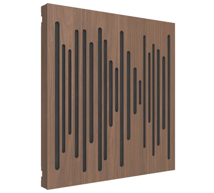 Vicoustic VicPattern Ultra Wavewood MKII (dark walnut). Panel akustyczny (kpl. 3 sztuk).