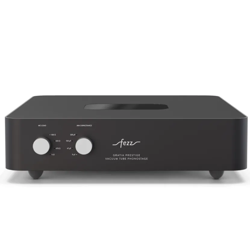 Fezz Audio Gratia Prestige Mk2 EVO (black ice). Lampowy przedwzmacniacz gramofonowy.