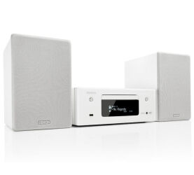 Denon CEOL N11 DAB (biały). Mini zestaw stereo.
