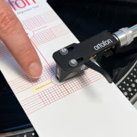 Ortofon Cartridge Alignment tool Premium. Szablon (plansza) do kalibracji. - 3