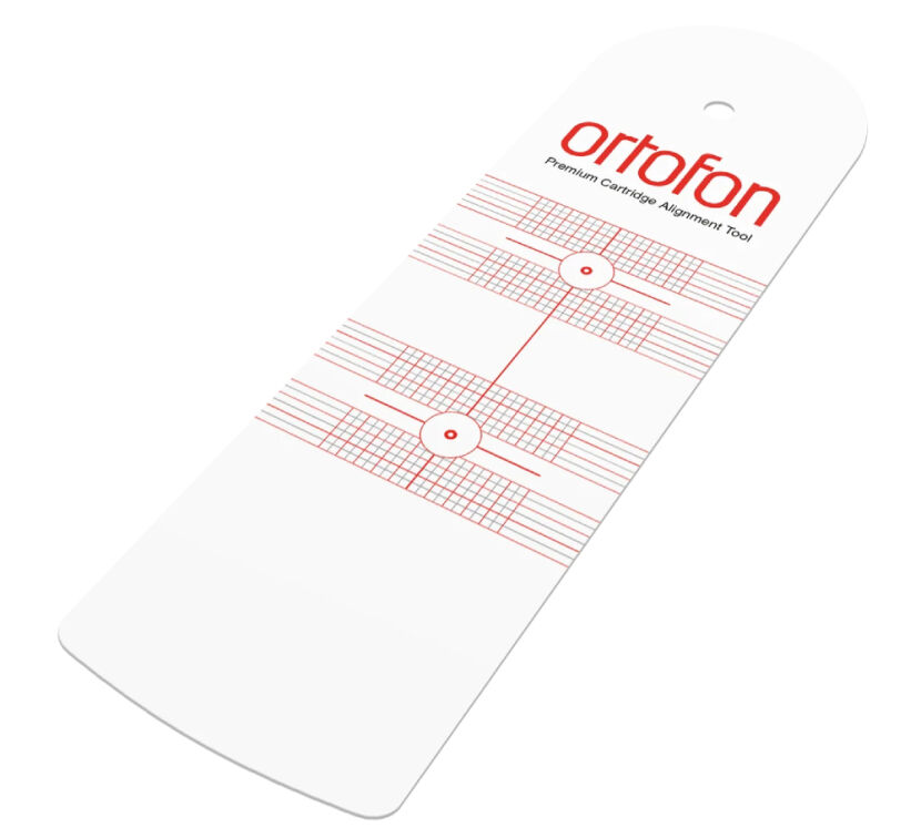 Ortofon Cartridge Alignment tool Premium. Szablon (plansza) do kalibracji.
