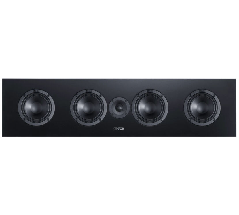 Canton Atelier OnWall 11 C (czarny). Centralny głośnik naścienny.