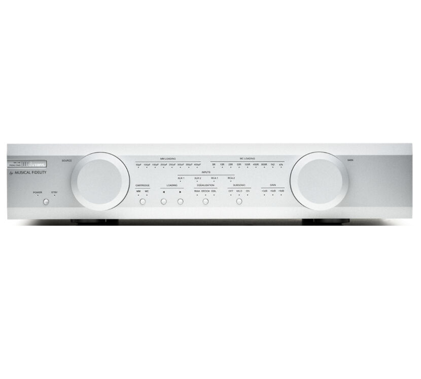 Musical Fidelity M8x Vinyl (srebrny). Przedwzmacniacz gramofonowy.