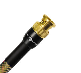 Wireworld Gold Starlight 10 Coaxial GSV (1.0m). Przewód koaksjalny BNC.