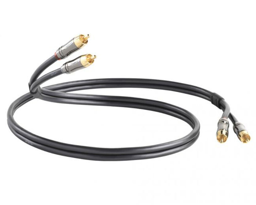 QED Performance Audio QE6100. Interkonekt audio 2xRCA (0.6m).