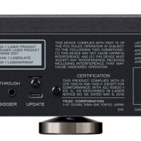 Teac PD-507T (czarny). Transport CD. - 2