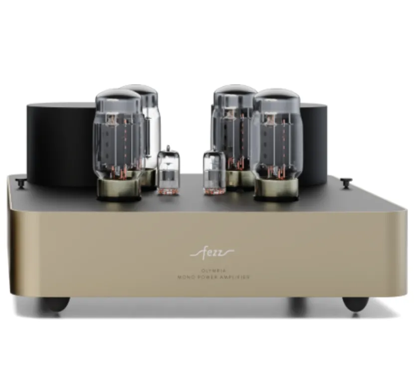 Fezz Audio Olympia Mono Power Amplifier EVO (sunlight). Monofoniczna lampowa końcówka mocy.