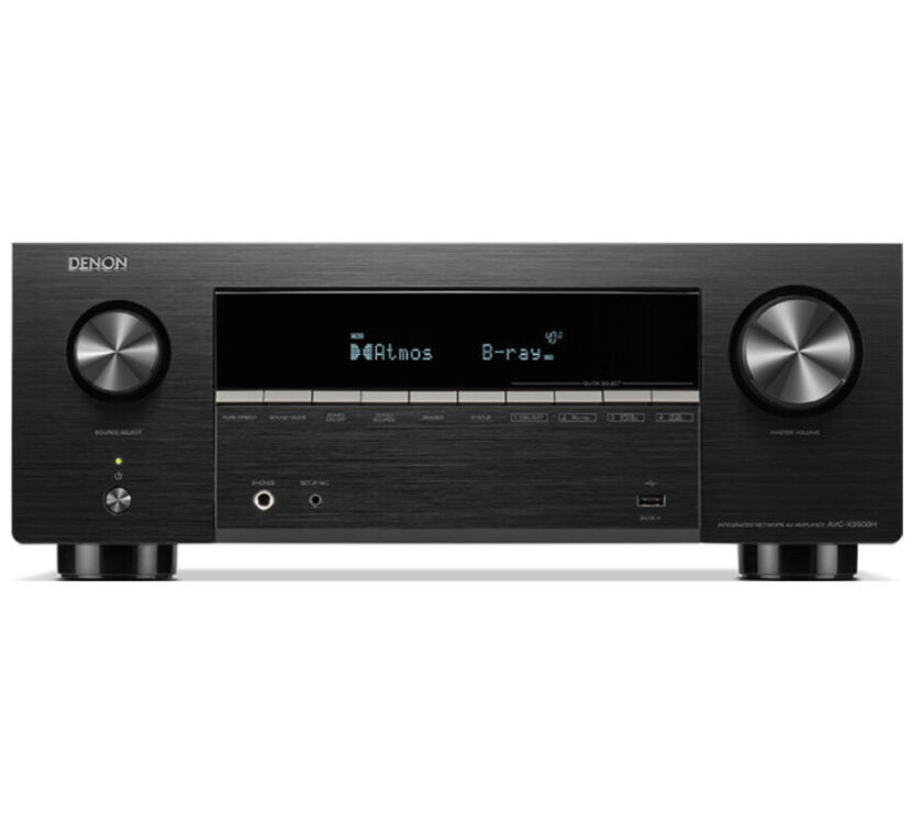 Denon AVC-X3900H (czarny). Wzmacniacz kina domowego.