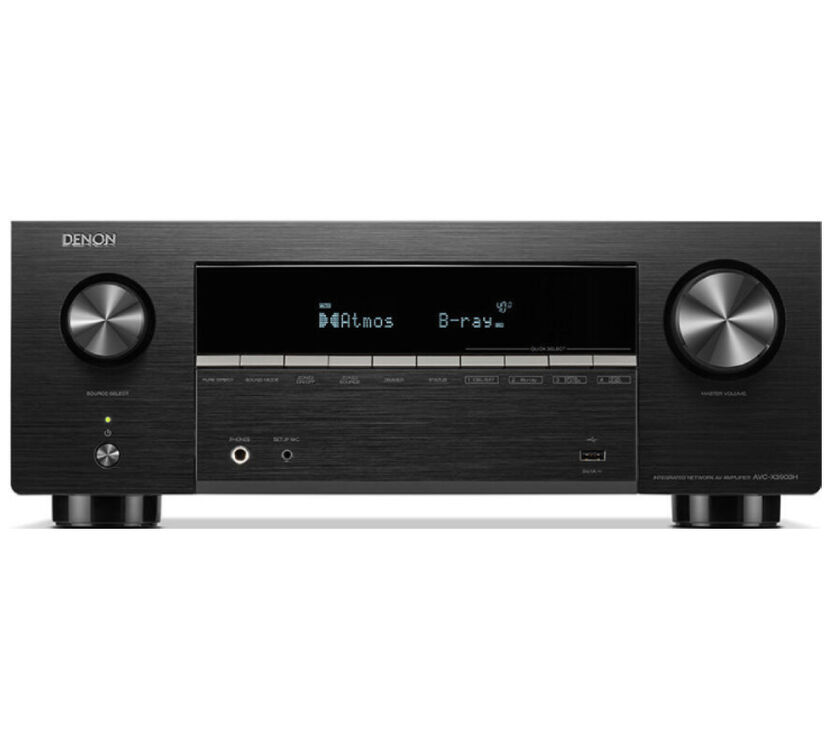 Denon AVC-X3900H (czarny). Wzmacniacz kina domowego.