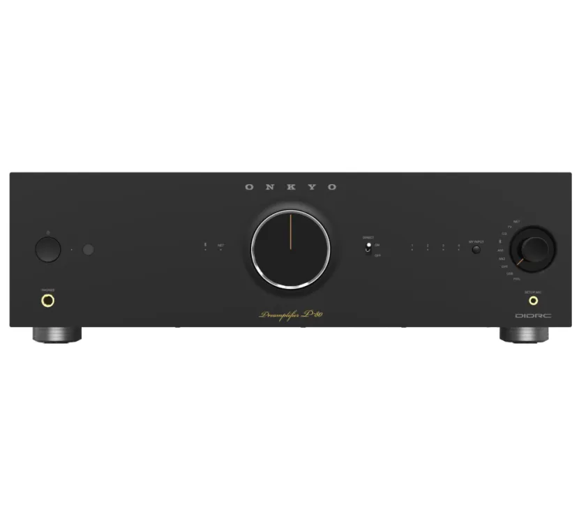 Onkyo Icon P-80 (czarny). Przedwzmacniacz z funkcjami sieciowymi.