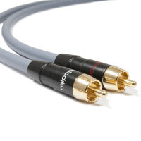 Melodika MD2R15G (1.5m). Interkonekt audio 2xRCA. - 6